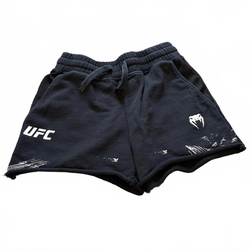 UFC Venum MMA Fight Shorts Black Cotton Training Gym Women’s M